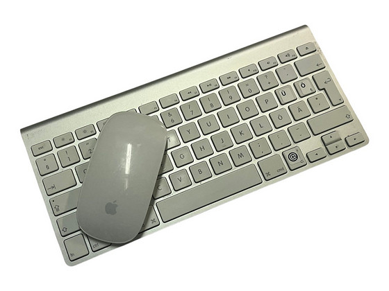 Apple Magic Keyboard - A1314 + Apple Magic Mouse A1296