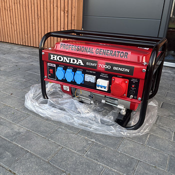 Bensiinigeneraator ECMT 7000 — 7 kW / 220V / 380V