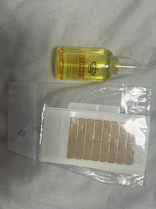 Looduslikud juuksed teipidel (55 cm, 93 g) (3 foto / 3)