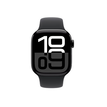 Apple Watch Series 10 46 mm GPS Jet Black AI Black SB M/L