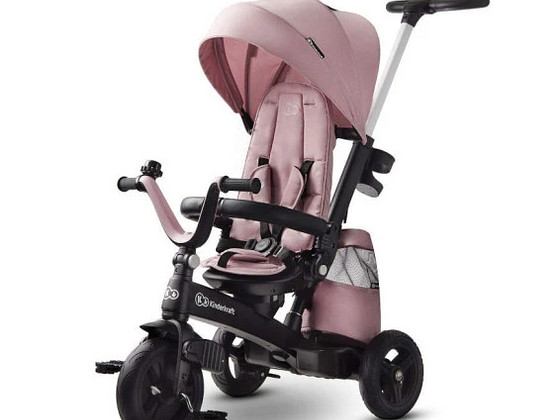 Kolmerattaline jalgratas Kinderkraft Easy Twist (Roosa)