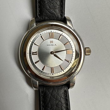 Серебряные часы Nika