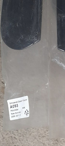 Hyundai Santa Fe 2006–2011 akende tuulesuunajad (4 tk) uued (3 foto / 3)