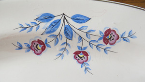 Vintage serveerimisvaagen (heeringavaagen) ZiK, Konakovo (3 foto / 3)