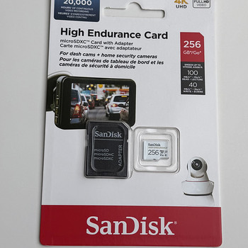 SanDisk High Endurance MicroSDXC 256GB , White