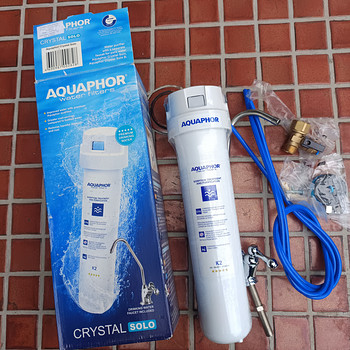 Фильтр для воды Aquaphor Crystal Solo (новый, полный комплект с краном