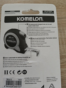 Komelon рулетка 8м (2 фото из 2)