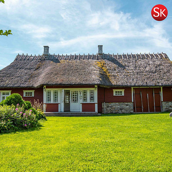 Mereäärne paradiis Saaremaal! Rookatusega maja kõrvalhoonetega!