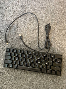 Hk gaming gk61 mechanical gaming keyboard (3 foto / 3)