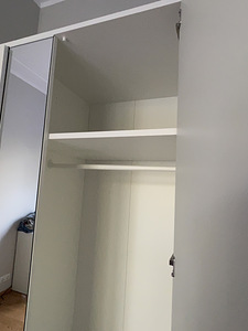 Asjalik riidekapp (6 riiulit + garderoob + peegel) (7 foto / 7)