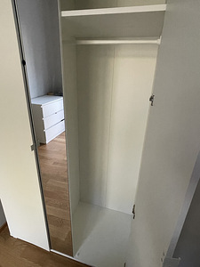 Asjalik riidekapp (6 riiulit + garderoob + peegel) (4 foto / 7)