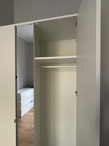 Asjalik riidekapp (6 riiulit + garderoob + peegel) (3 foto / 7)