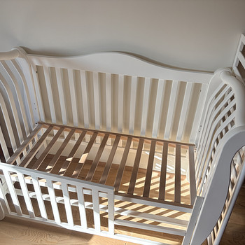 Lastevoodi YappyKids YappyLa:Le 120×60 cm, valge.