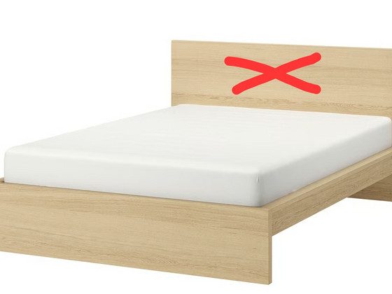 Кровать Ikea malm 120x200
