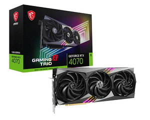 GeForce MSI RTX 4070 Gaming xtrio 12gb (1 фото из 2)