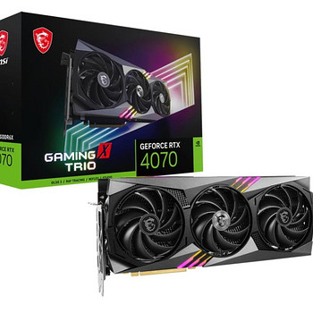 GeForce MSI RTX 4070 Gaming xtrio 12gb