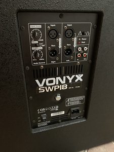 Активный сабвуфер Vonyx SWP18 x2 (2 фото из 2)