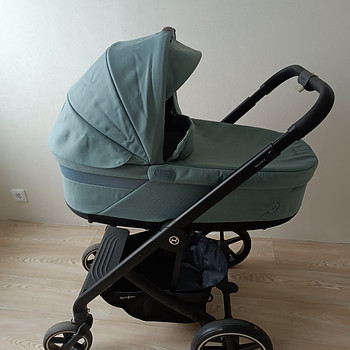 Cybex Balios S + Gazelle vankrikorv
