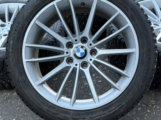 19" оригинальные диски BMW style 426 5x120 + шипованные шины 245/45