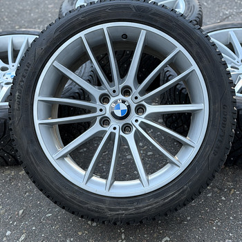 19" оригинальные диски BMW style 426 5x120 + шипованные шины 245/45