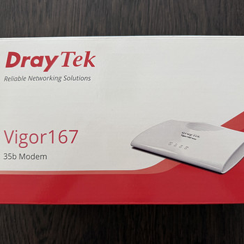 DrayTek Vigor 167 модем Supervectoring/VDSL2/ADSL2+