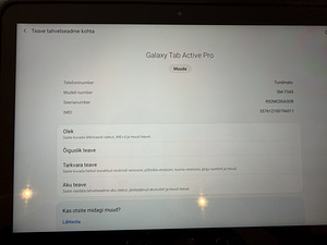 Samsung Galaxy Tab Active Pro 4G (5 foto / 5)