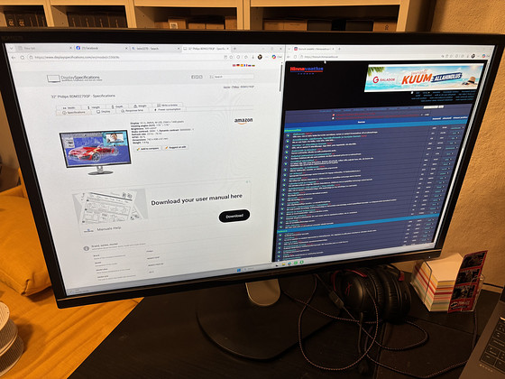 Phillips BDM3270QP - 32'' 75hz 2560 x 1440p