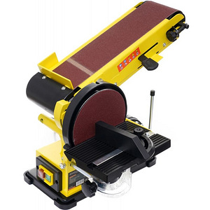 Ленточная и дисковая шлифовальная машина 650W KD5296 (7 фото из 8)