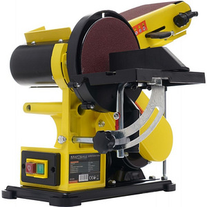 Ленточная и дисковая шлифовальная машина 650W KD5296 (8 фото из 8)