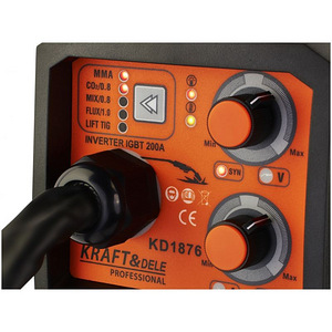 Keevitusmasin Keevitus MIG / MAG / MMA / FLUX KD1876 (10 foto / 10)