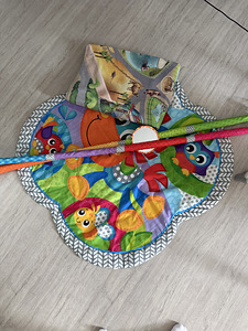 Laste mängumatt kaarega + suurem mängumatt (1 foto / 1)