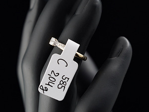 Kuldsõrmus 2.04g (3 фото из 3)