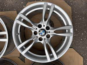18" оригинальные диски BMW style 400M 5x120 + датчики (2 фото из 7)