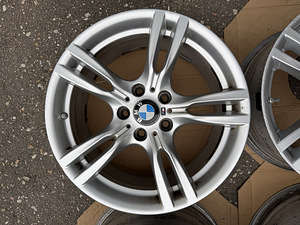 18" оригинальные диски BMW style 400M 5x120 + датчики (3 фото из 7)
