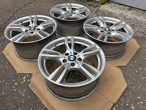 18" оригинальные диски BMW style 400M 5x120 + датчики (5 фото из 7)