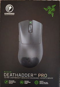 Razer DeathAdder V3 Pro + HyperPolling Dongle Black (2 фото из 3)