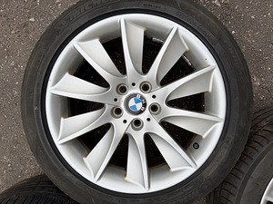18" BMW style 329 originaalveljed 5x120 + suverehvid 4-4,5mm (3 foto / 9)