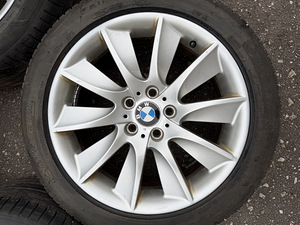 18" BMW style 329 originaalveljed 5x120 + suverehvid 4-4,5mm (4 foto / 9)