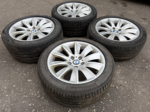 18" BMW style 329 originaalveljed 5x120 + suverehvid 4-4,5mm (5 foto / 9)