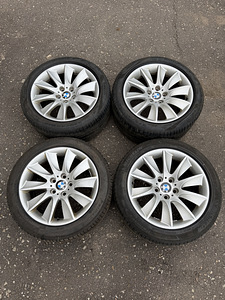18" BMW style 329 originaalveljed 5x120 + suverehvid 4-4,5mm (6 foto / 9)