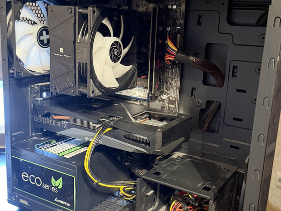 Продам компьютер ryzen 5 5600x 3.7ггц до 4.6ггц rtx 3050 8gb