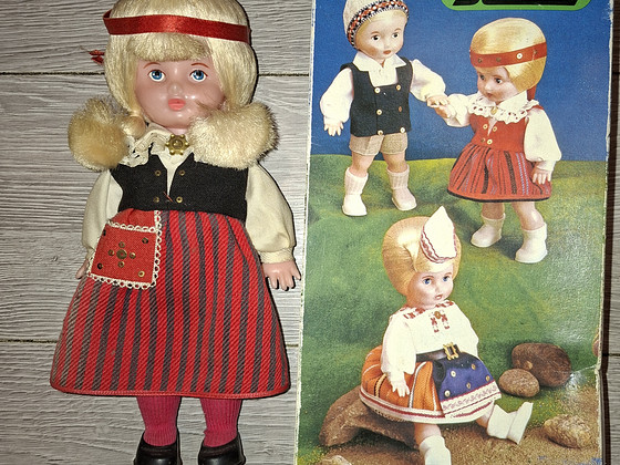 Кукла SALVO в коробке