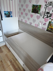 Voodi 90*190 2 tk (komplekt) (2 foto / 5)