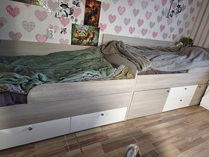 Voodi 90*190 2 tk (komplekt) (5 foto / 5)
