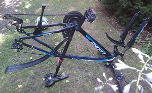26 tolli mägiratta raam ketaspiduritega (2 foto / 3)