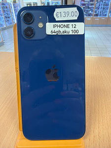 Apple iPhone 12 64Gb синий в хорошем состоянии (1 фото из 1)