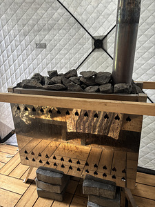 Sauna telk (6 foto / 9)