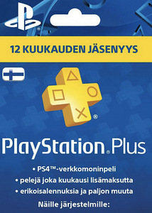 PLAYSTATION PLUS - 12 месяцев (FI) (1 фото из 1)