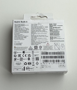 Xiaomi Redmi Buds 6 , Night Black (3 фото из 3)