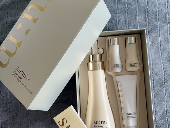 Набор очищающей пенки Sum37 Skinsaver Essential